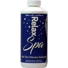 Relax Spa Chlorine Granules 1kg - H2oFun.co.uk