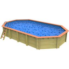 Westminster 4.6m x 8.2m Plastica Wooden Pool