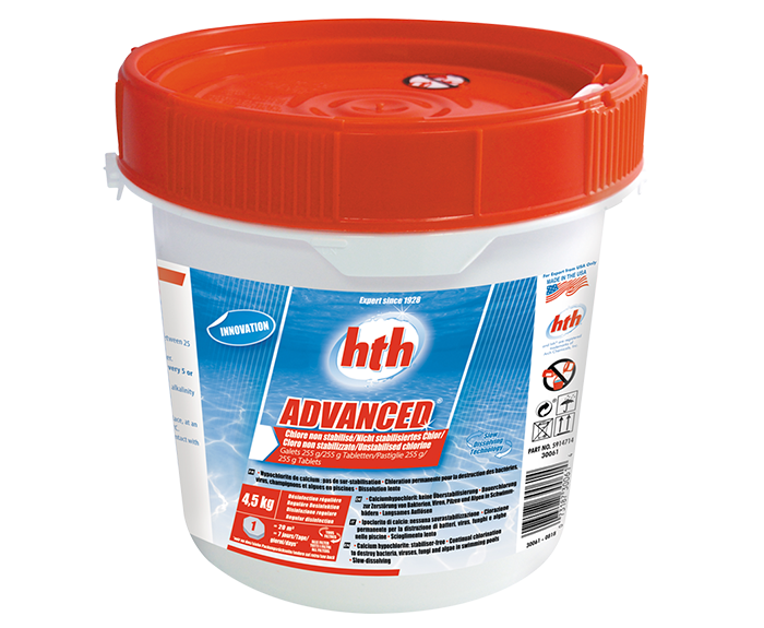 4.5kg HTH advanced slow dissolve tablets
