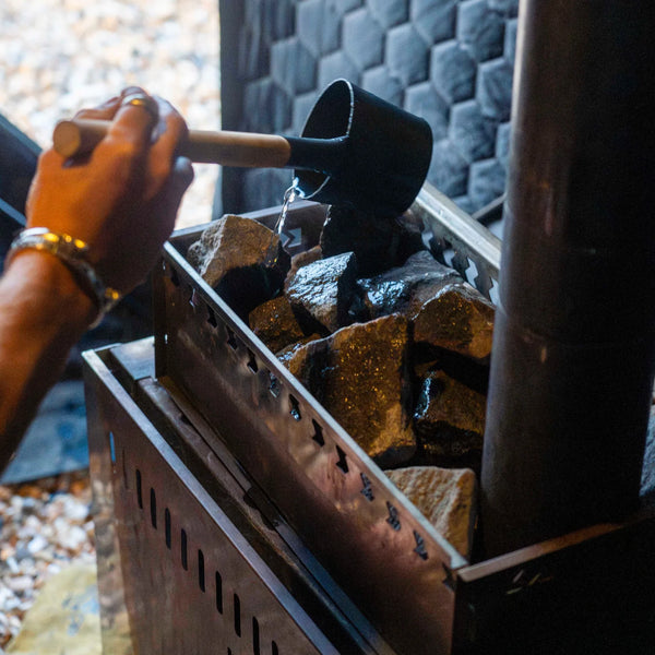 PortaSauna Hex 4 Person Sauna 1.8 x 1.8 x 2.1m – Complete Kit