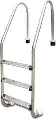 Flotide Pool Ladder Steps 304 Stainless Steel Anchor Type Wide Model