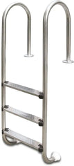 Flotide Pool Ladder Steps Stainless Steel 304 Type Flange Small Model 3 Tread