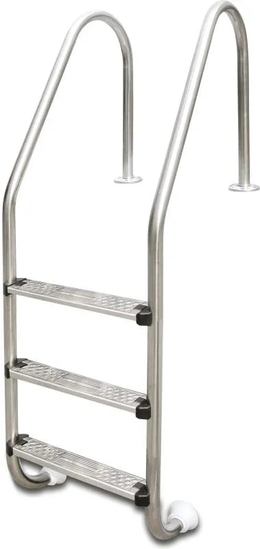 Flotide Pool steps stainless steel 316 type flange wide model h2ofun