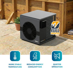 Poolex Nano F1 5kw Full Inverter Heat Pump with Wi-Fi for Swimming Pools