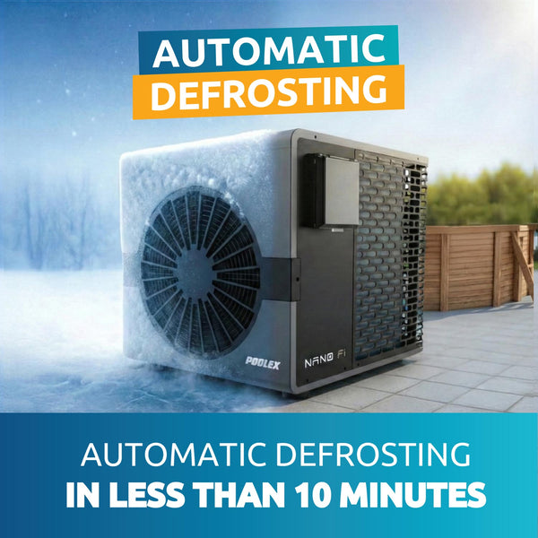 Poolex Nano F1 5kw Full Inverter Heat Pump with Wi-Fi for Swimming Pools