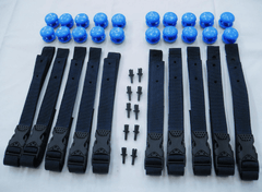 Strap Set for Swimming Pool Solar Cover Reel - H2oFun.co.uk