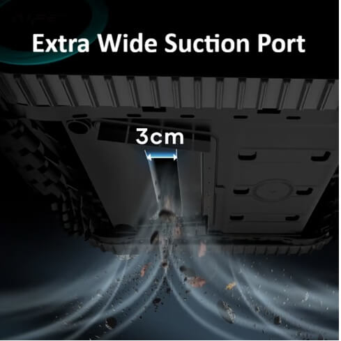 Aiper Scuba X1 Pro Max Cordless Robotic Swimming Pool Cleaner extra wide suction port h2ofun