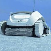 Dolphin-E10-Robotic-Above-Ground-Pool-Cleaner-cleaning-pool-floor-h2ofun