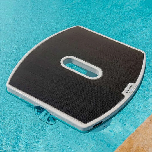dolphin skimmi solar powered pool skimmer in pool h2ofun