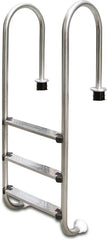 Flotide Pool Ladder steps stainless steel 304 type anchor small model 3 Tread