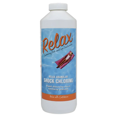 Relax Chlorine Shock Granules 1kg - H2oFun.co.uk