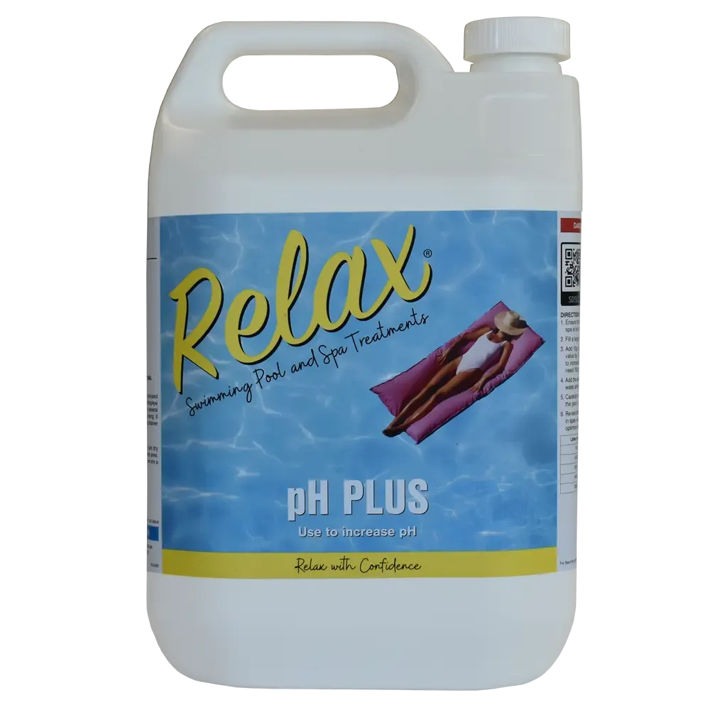Relax pH Plus 5kg - pH Increaser For Swimming Pools - H2oFun.co.uk