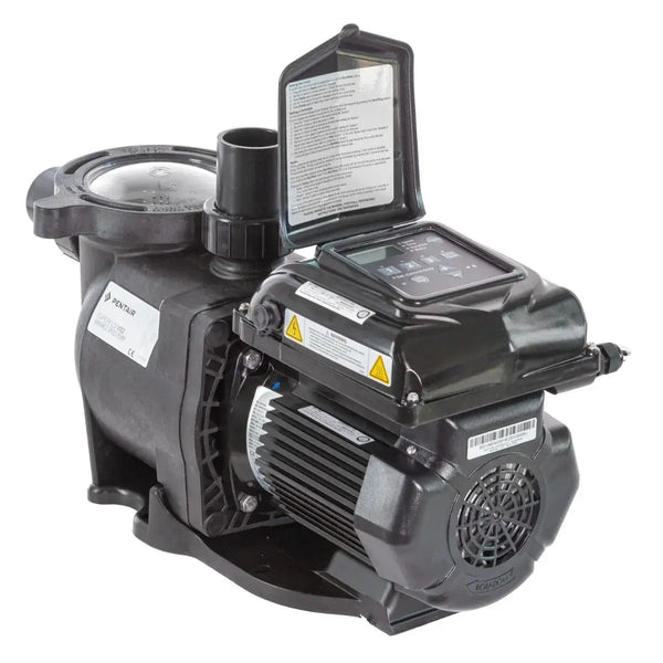 Pentair Superflo VS2m 1.5hp Variable Speed Swimming Pool Pump side view h2ofun