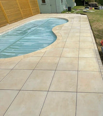 Porcelain Sirmione Grip Porcelain Premium Swimming Pool Coping Stones