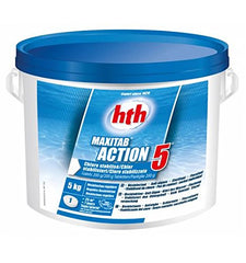 Hth Action 5 Multi-Purpose Stabilised Chlorine – 5 kg (Pebble 200 g)