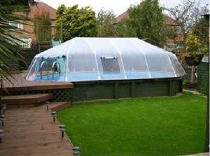 Fabrico Sun Dome Enclosures For Regatta Pools - H2oFun.co.uk