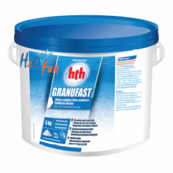 HTH Granufast Stabilised Chlorine Granules 5kg - previously sold as Fi Clor Stabilised Chlorine Granules 5kg - h2ofun.co.uk