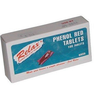 Phenol Red Tablets Relax - H2oFun.co.uk