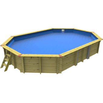 plastica eco large stretched cheap wooden pool h2ofun