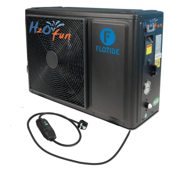flotide a10 9.6kw plug play heat pump for intex above ground pools bestway h2ofun