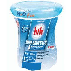 hth mini-easyclic floating chlorine dispenser buoy h2ofun