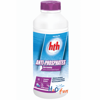 hth anti phosphates 1 litre phosphate remover for swimming pools h2ofun