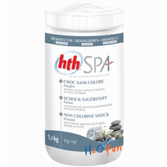hth spa non-chlorine shock 1.2kg h2ofun