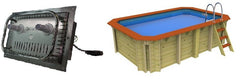 X-Stream Exercise Pool - Plastica Wooden Pool - H2oFun.co.uk